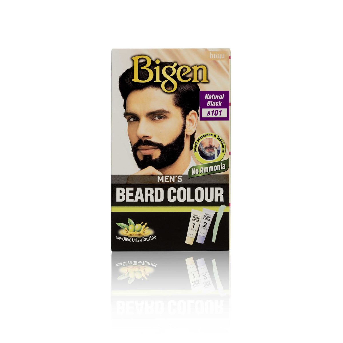 Bigen Men Beard Color - 101 Natural Black